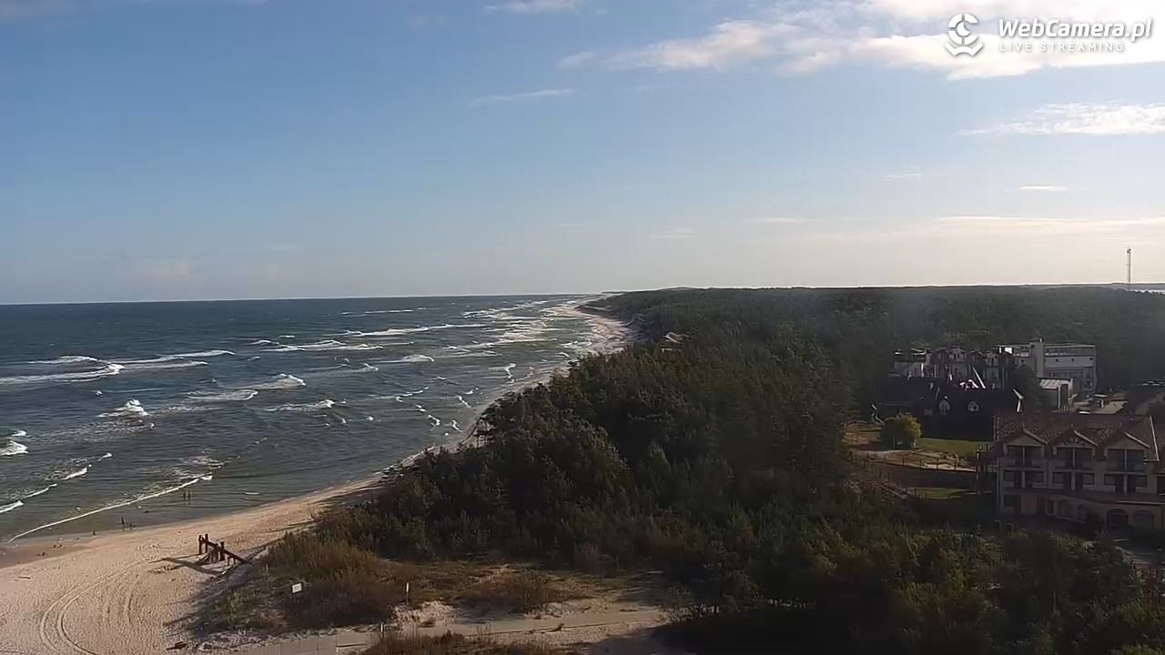 ROWY - widok na plażę i morze - 16 wresień 2025, 09:31