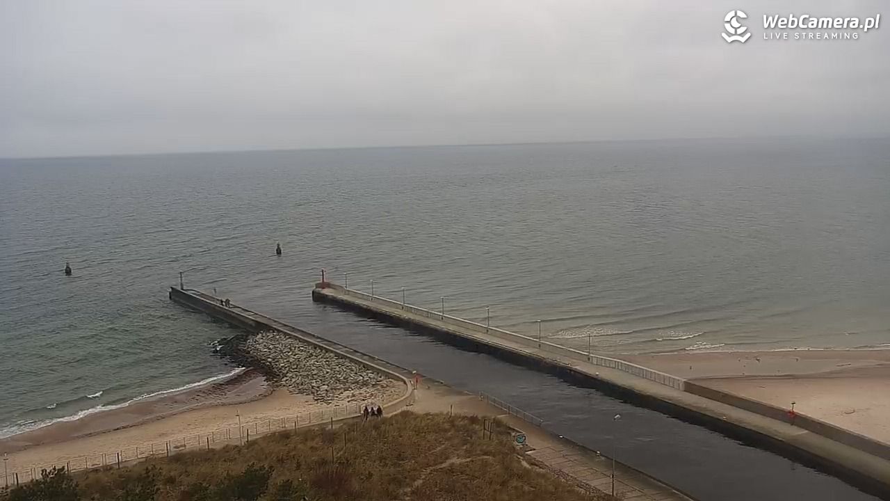 ROWY - widok na plażę i morze - 10 listopad 2025, 09:36