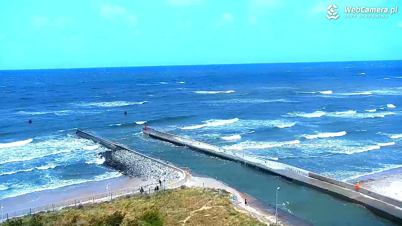 ROWY - widok na plażę i morze - 09 czerwiec 2025, 13:18