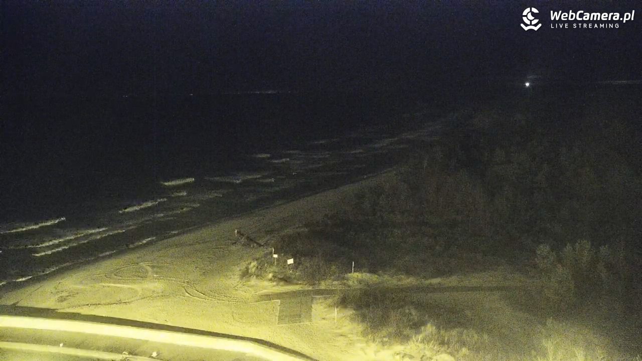 ROWY - widok na plażę i morze - 26 grudzień 2025, 20:41