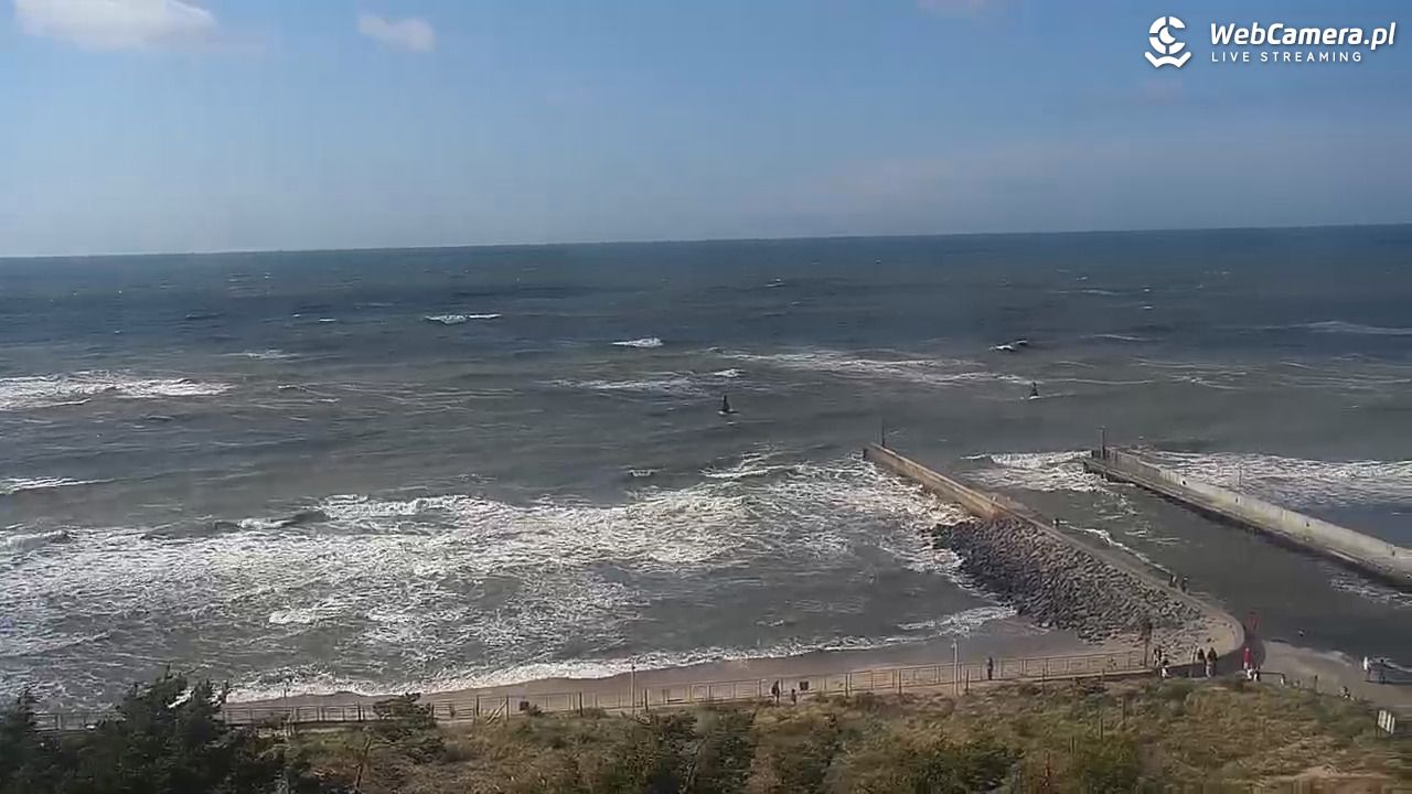 ROWY - widok na plażę i morze - 04 lipiec 2026, 16:40