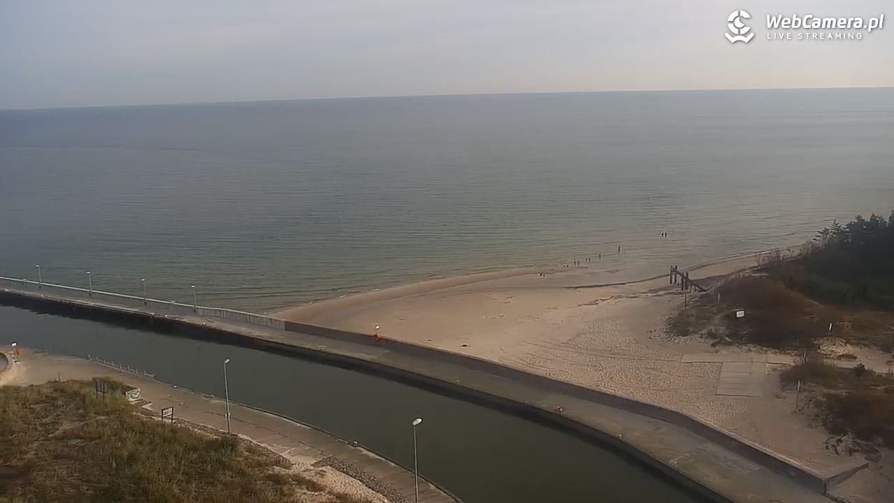 ROWY - widok na plażę i morze - 30 wresień 2026, 08:47