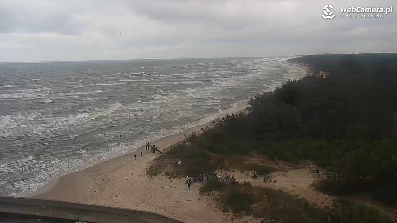 ROWY - widok na plażę i morze - 04 lipiec 2026, 11:08