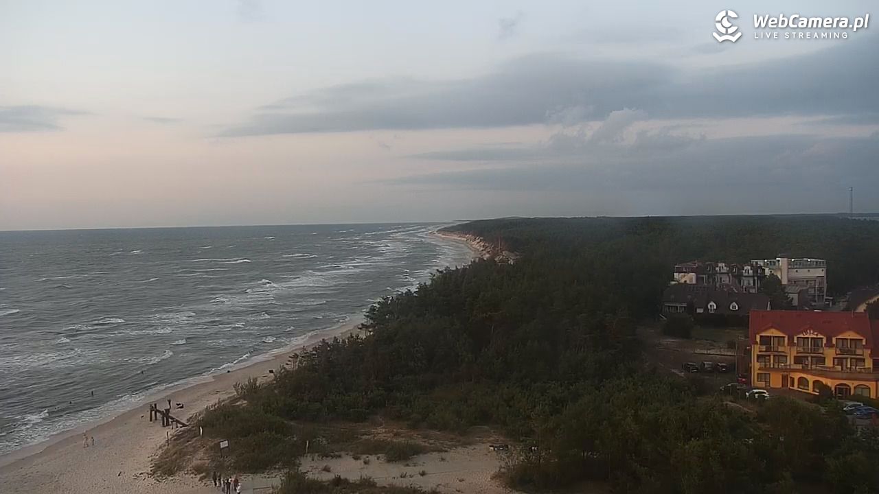 ROWY - widok na plażę i morze - 04 lipiec 2026, 21:28