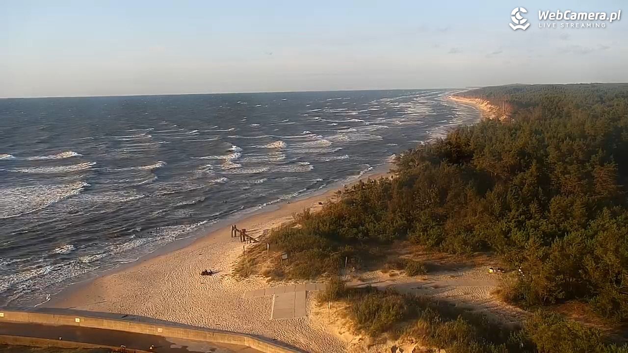ROWY - widok na plażę i morze - 04 lipiec 2026, 20:02