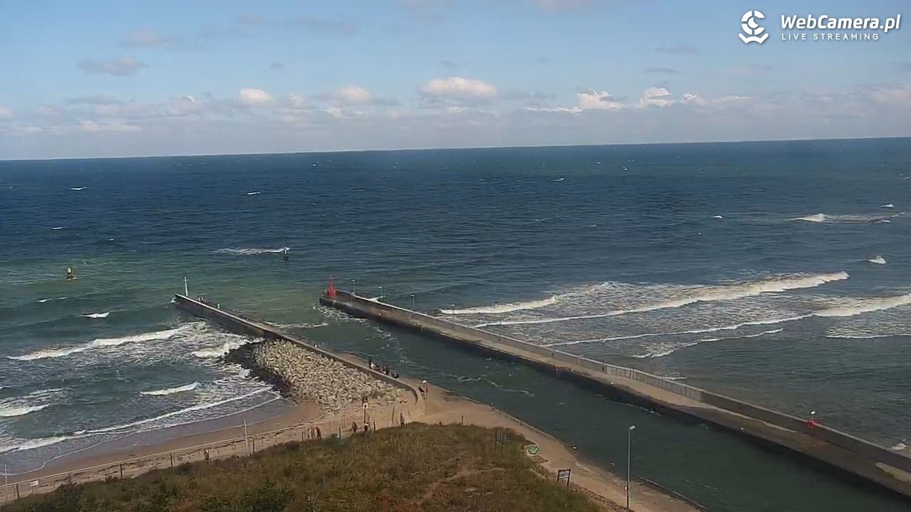 ROWY - widok na plażę i morze - 18 sierpień 2026, 11:10