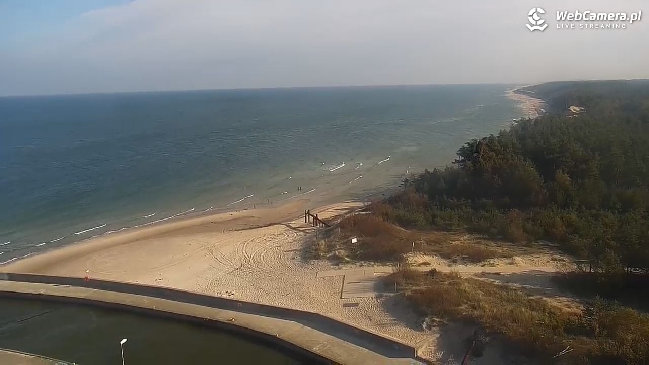 ROWY - widok na plażę i morze - 04 październik 2026, 10:11