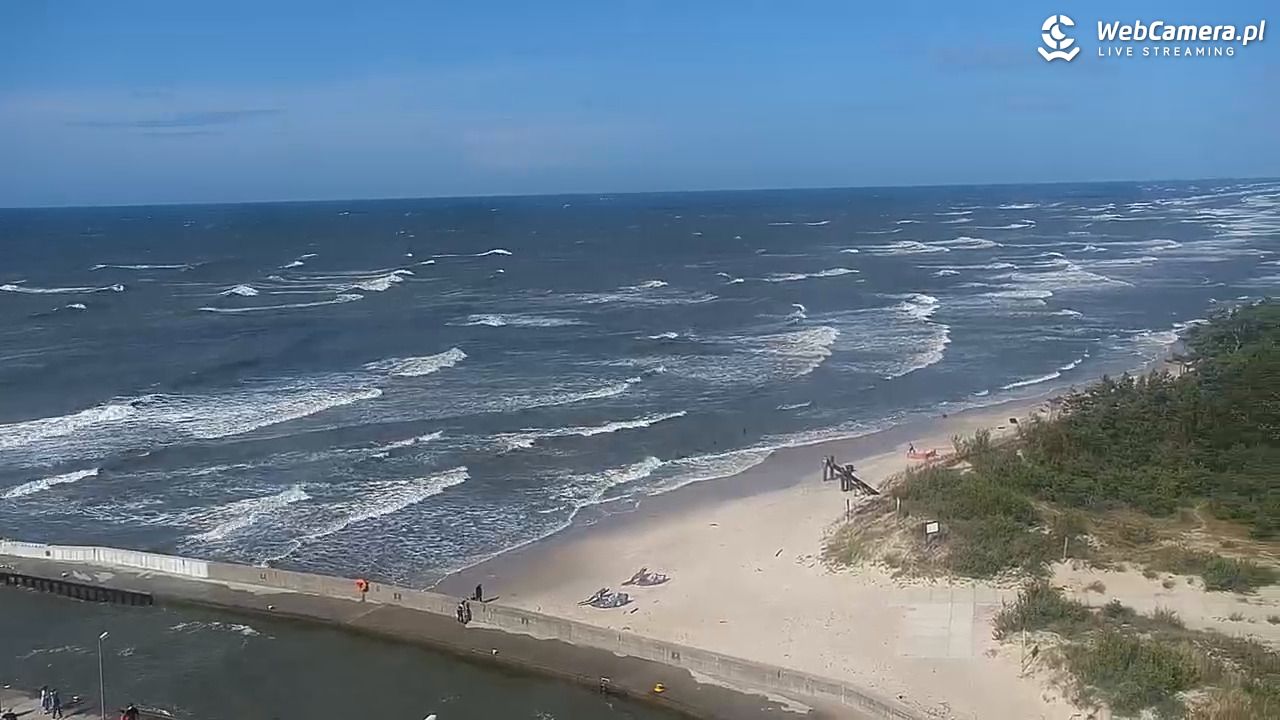 ROWY - widok na plażę i morze - 04 lipiec 2026, 16:25