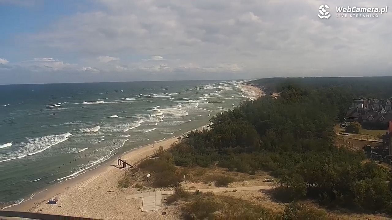 ROWY - widok na plażę i morze - 18 sierpień 2026, 11:07