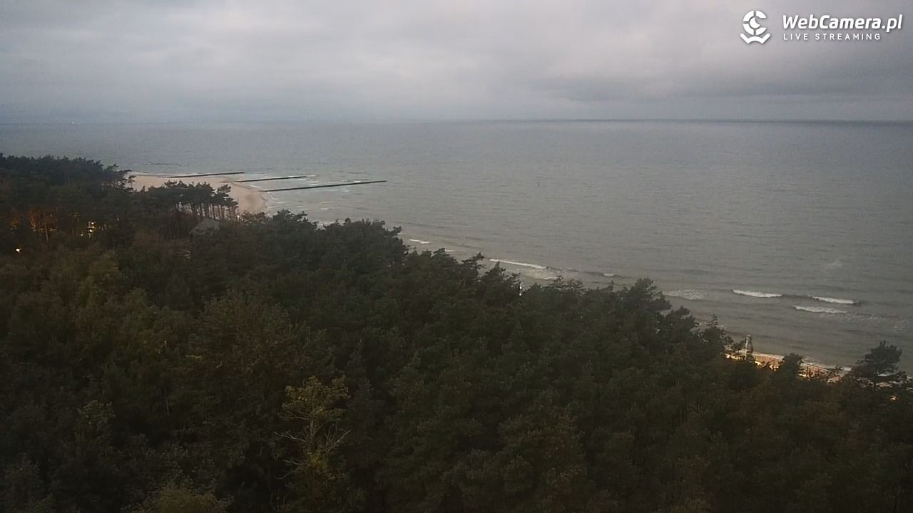 ROWY - widok na plażę i morze - 03 październik 2026, 06:27