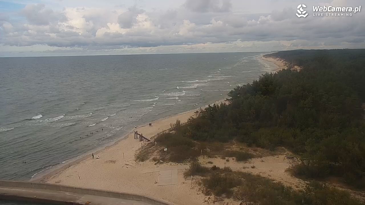 ROWY - widok na plażę i morze - 17 sierpień 2026, 17:45