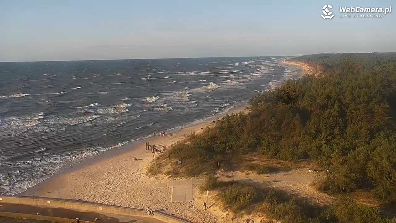 ROWY - widok na plażę i morze - 04 lipiec 2026, 19:36
