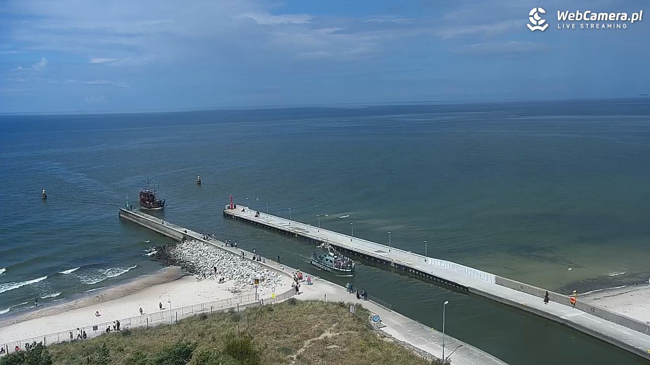 ROWY - widok na plażę i morze - 01 sierpień 2025, 14:04