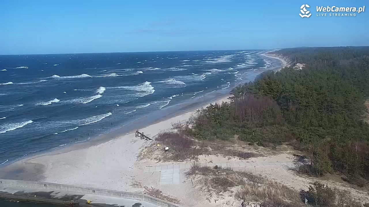 ROWY - widok na plażę i morze - 04 kwiecień 2026, 15:05