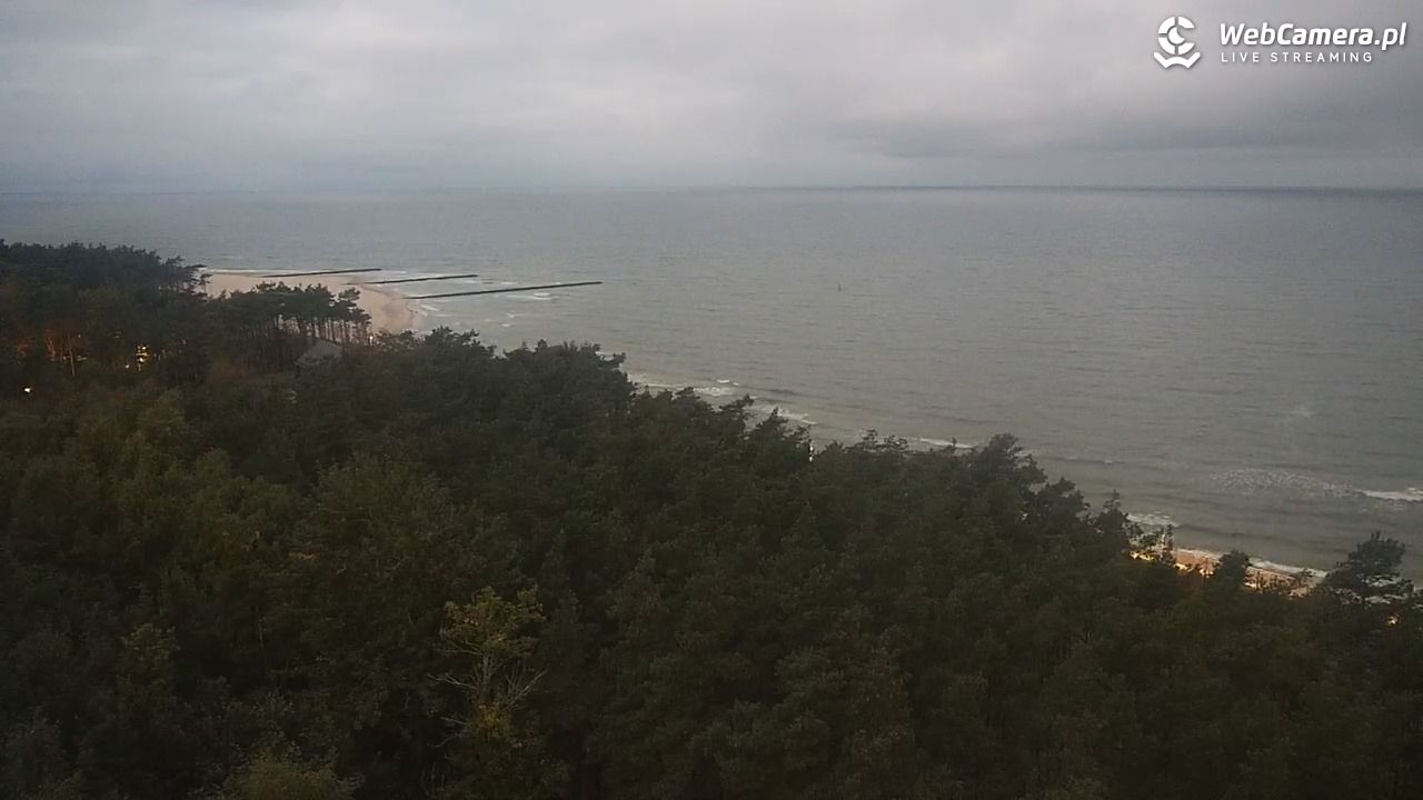 ROWY - widok na plażę i morze - 03 październik 2026, 06:27
