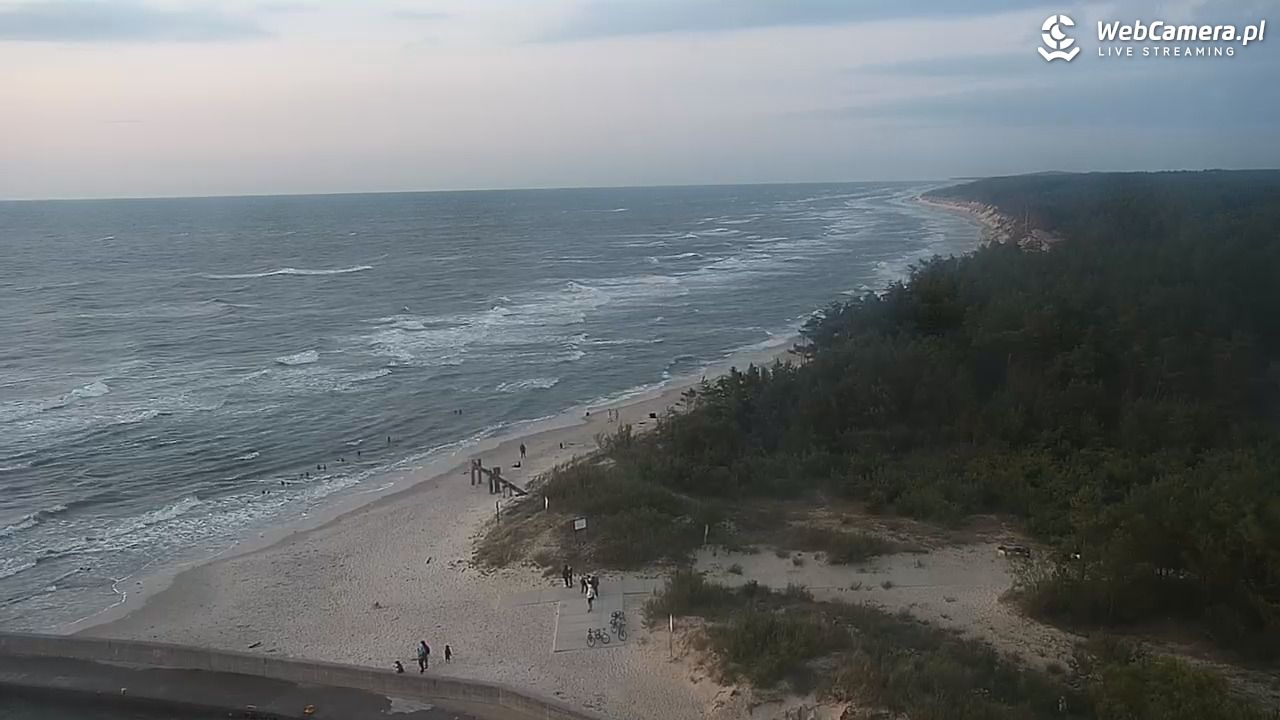 ROWY - widok na plażę i morze - 04 lipiec 2026, 21:27