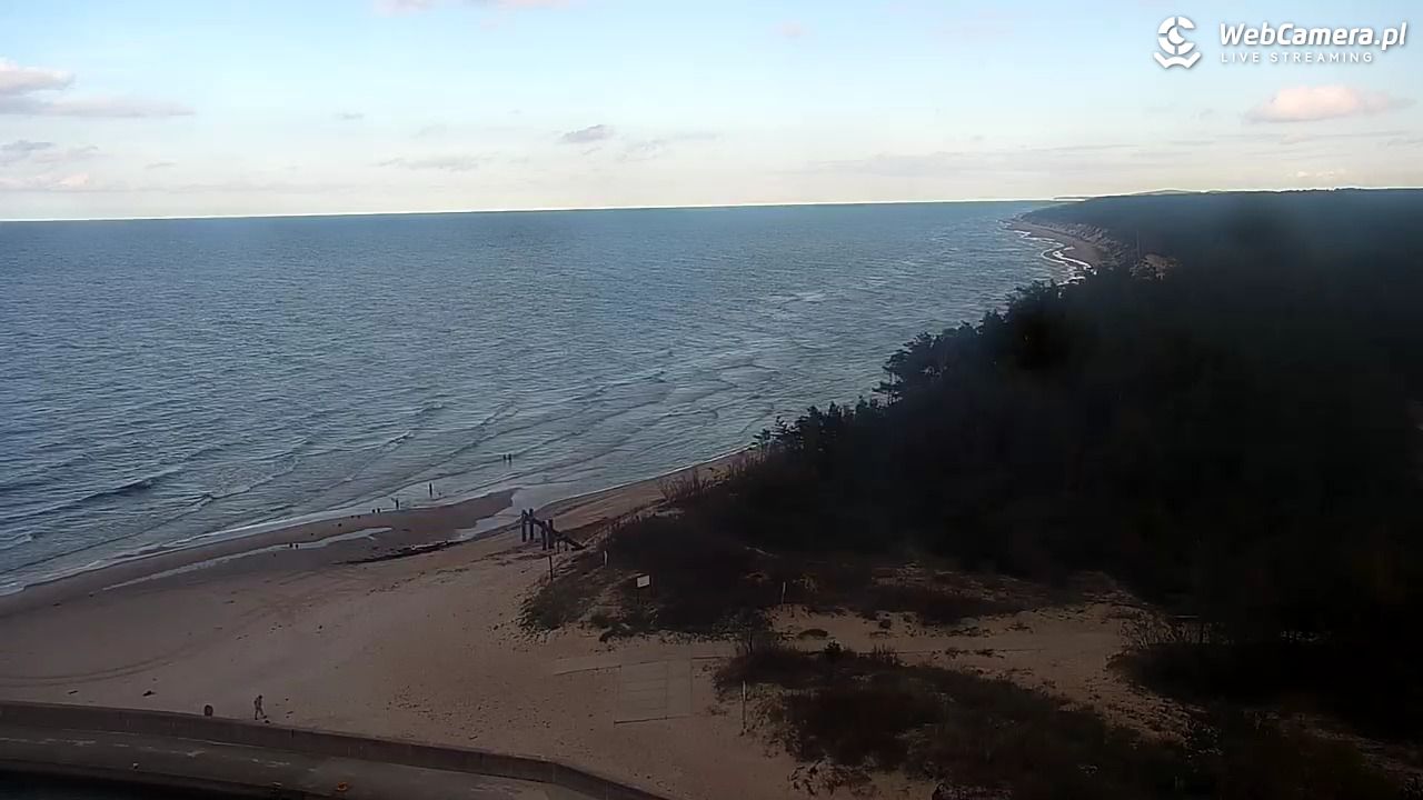 ROWY - widok na plażę i morze - 04 październik 2026, 16:01