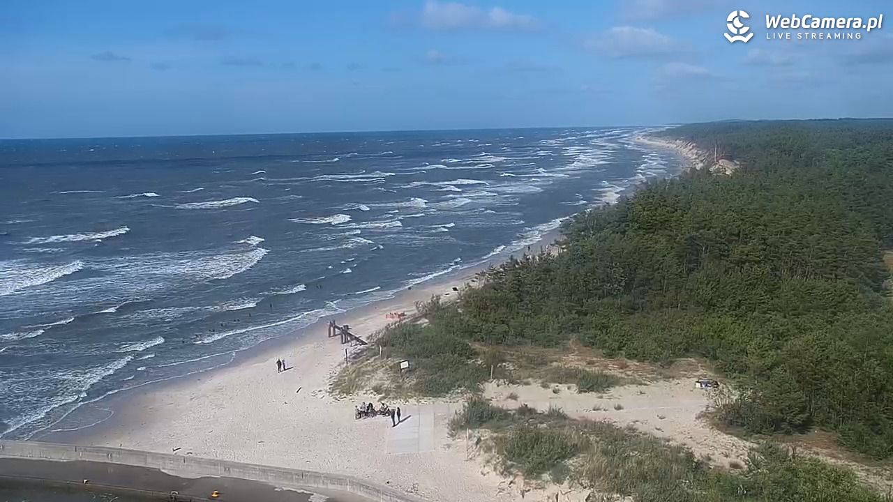 ROWY - widok na plażę i morze - 04 lipiec 2026, 17:01