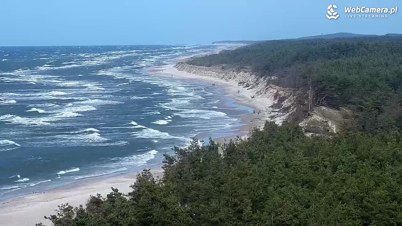 ROWY - widok na plażę i morze - 09 czerwiec 2025, 15:55