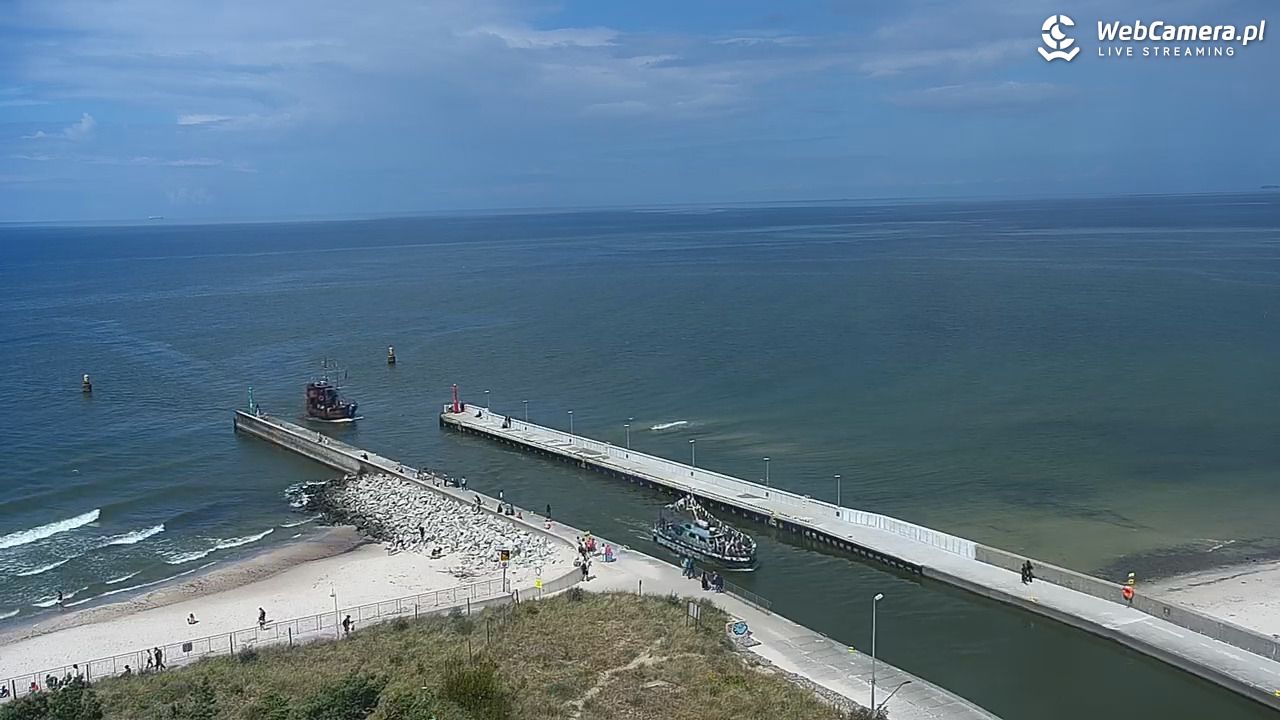 ROWY - widok na plażę i morze - 01 sierpień 2025, 14:04