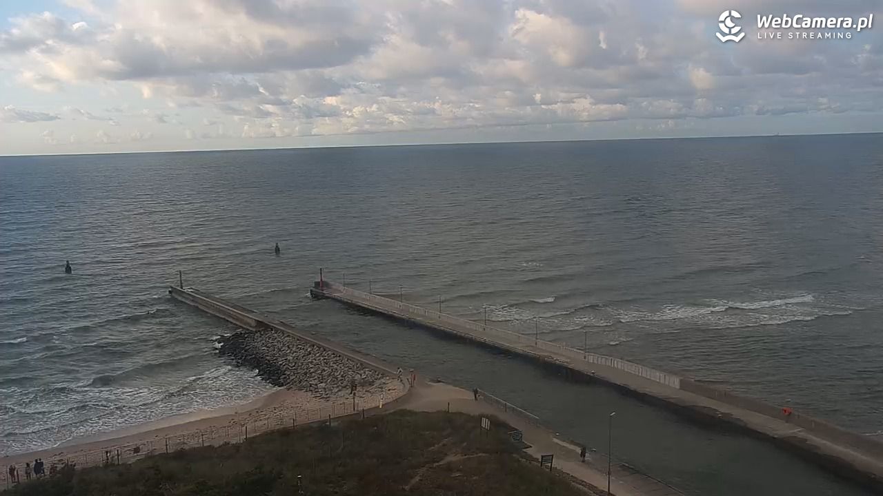 ROWY - widok na plażę i morze - 17 sierpień 2026, 18:58
