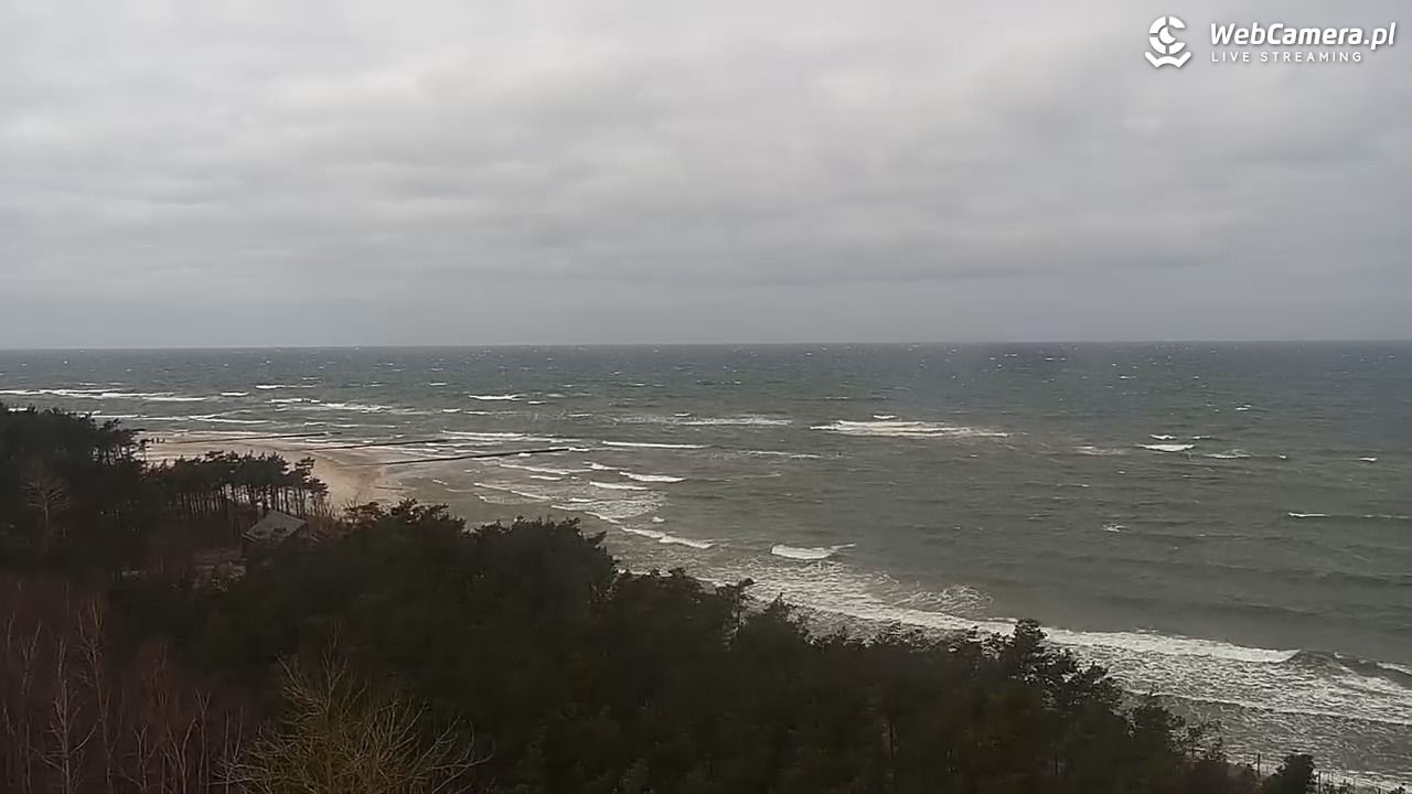 ROWY - widok na plażę i morze - 04 kwiecień 2026, 12:15