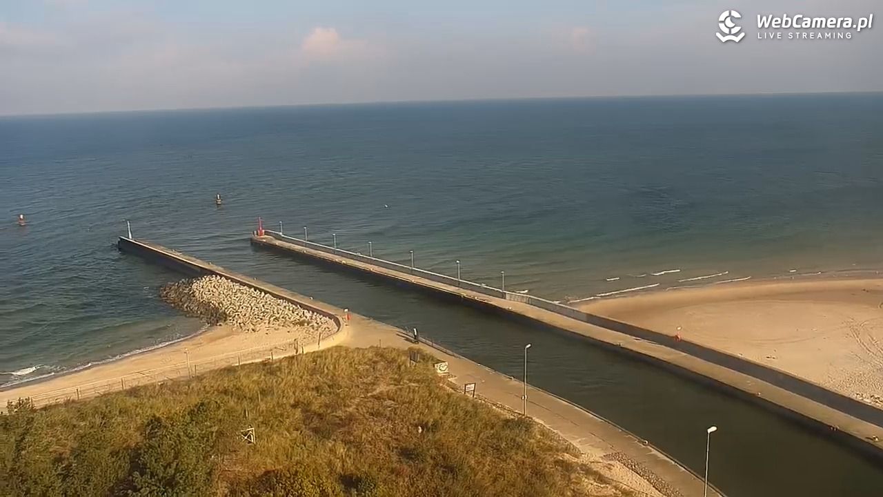 ROWY - widok na plażę i morze - 04 październik 2026, 10:11
