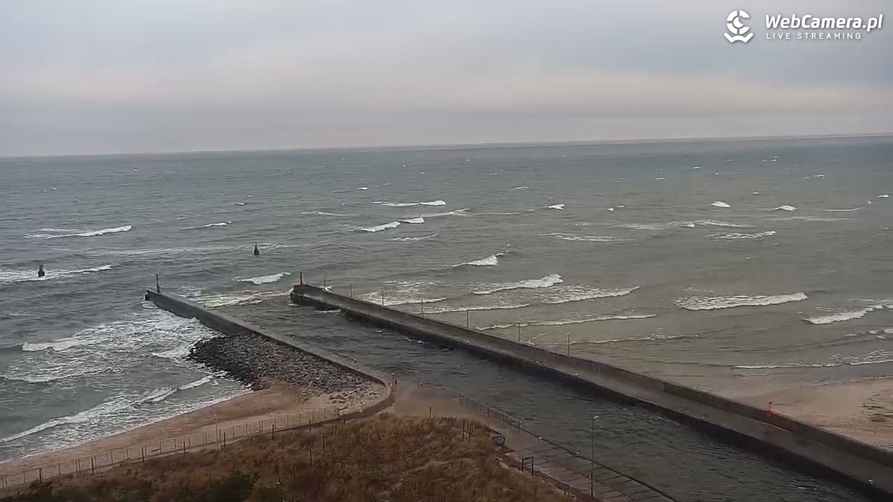 ROWY - widok na plażę i morze - 27 grudzień 2025, 09:39