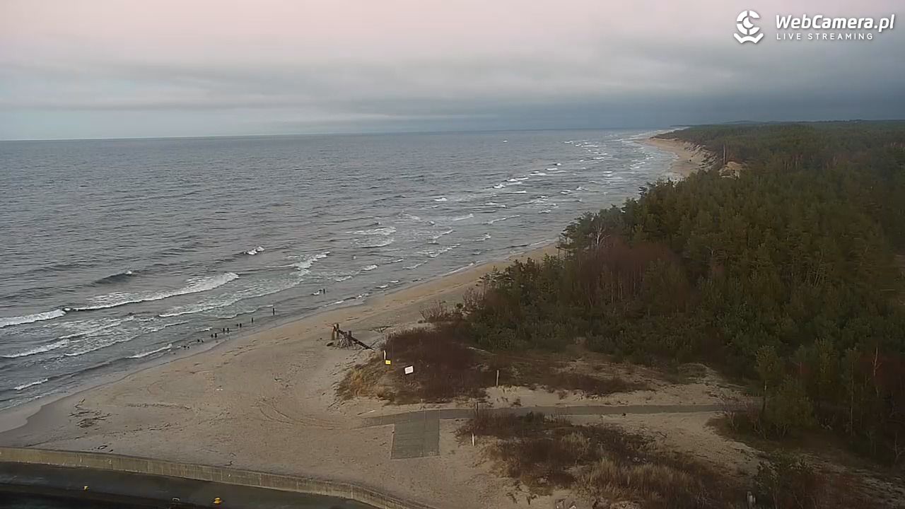ROWY - widok na plażę i morze - 26 grudzień 2025, 15:47