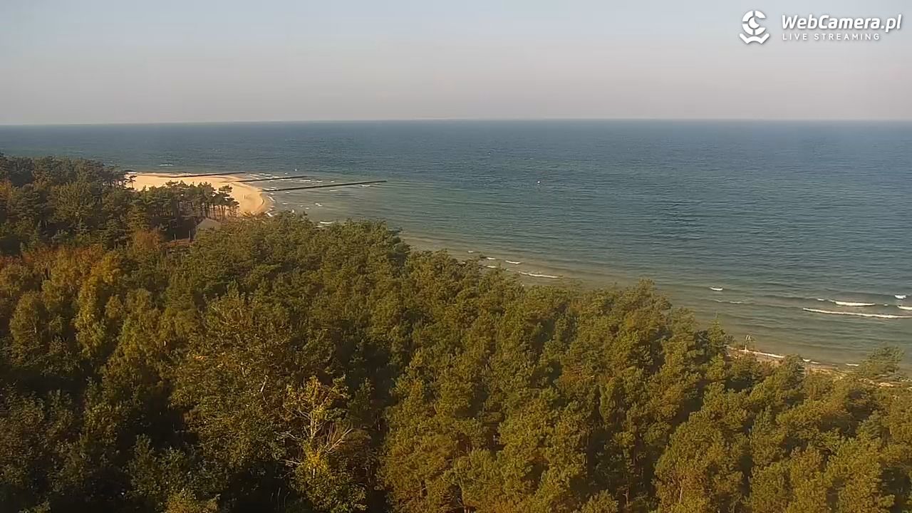 ROWY - widok na plażę i morze - 04 październik 2026, 10:12