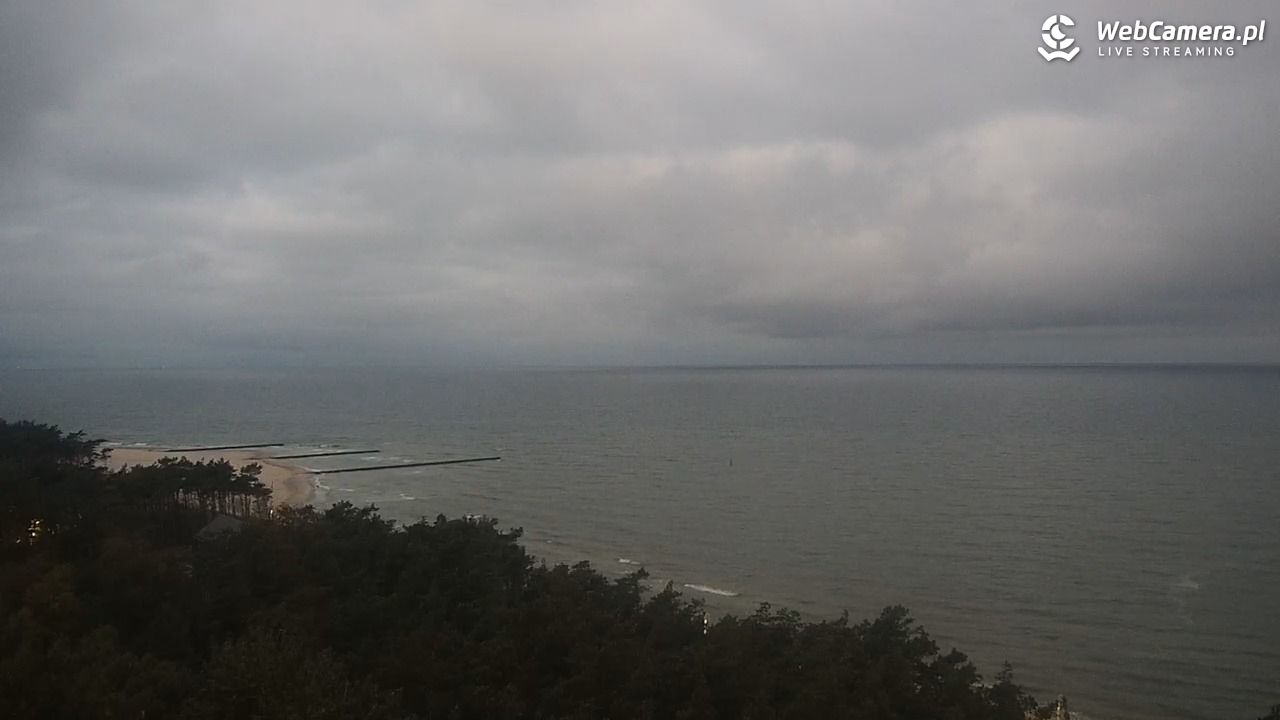ROWY - widok na plażę i morze - 03 październik 2026, 06:27