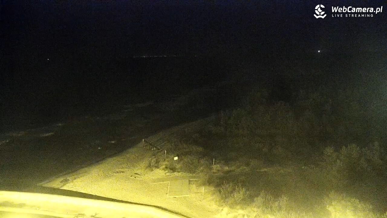 ROWY - widok na plażę i morze - 18 sierpień 2026, 23:47
