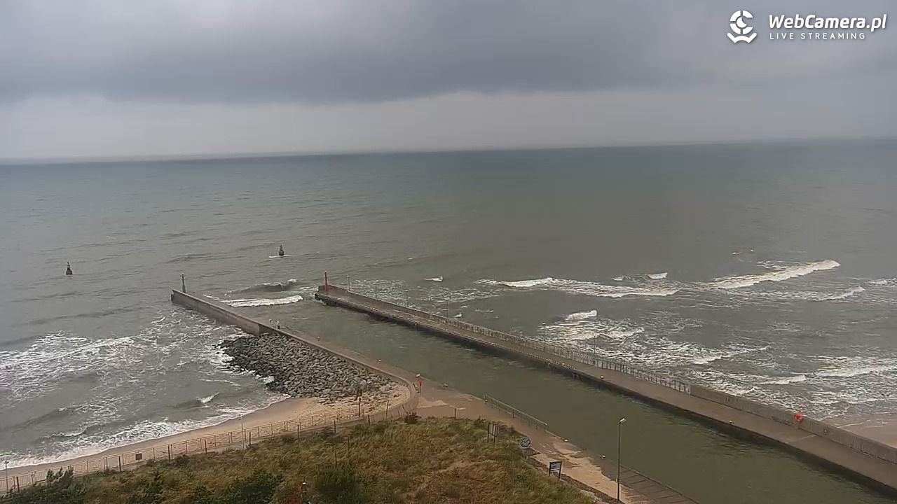 ROWY - widok na plażę i morze - 05 lipiec 2026, 06:44