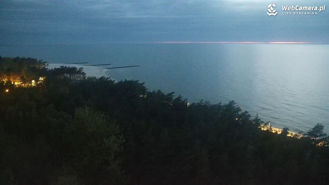 ROWY - widok na plażę i morze - 18 maj 2026, 21:57