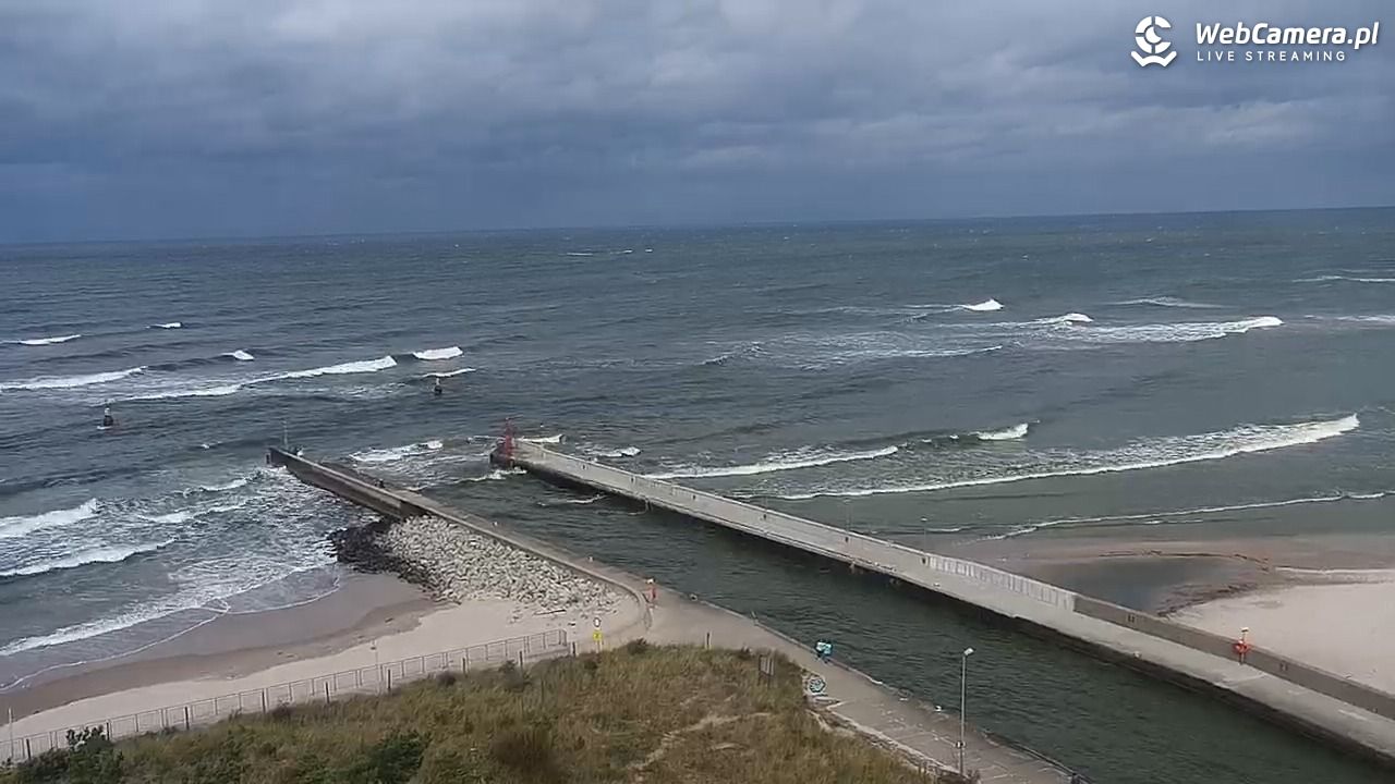 ROWY - widok na plażę i morze - 16 wresień 2025, 12:46