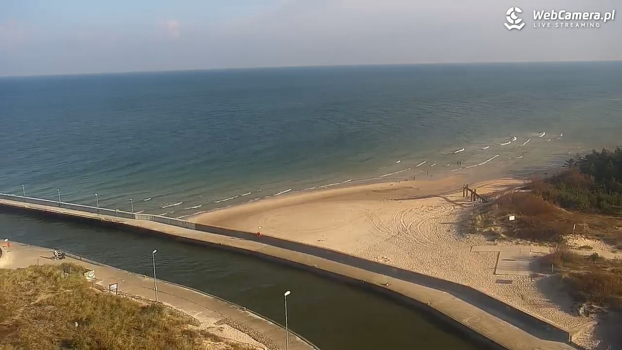 ROWY - widok na plażę i morze - 04 październik 2026, 10:11