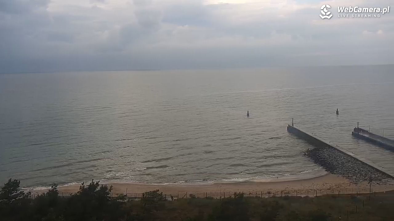 ROWY - widok na plażę i morze - 19 sierpień 2026, 18:02