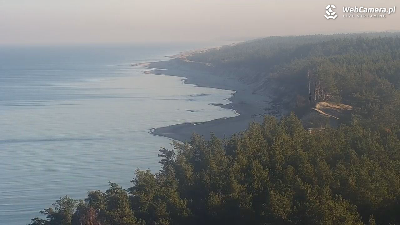 ROWY - widok na plażę i morze - 07 listopad 2025, 09:01