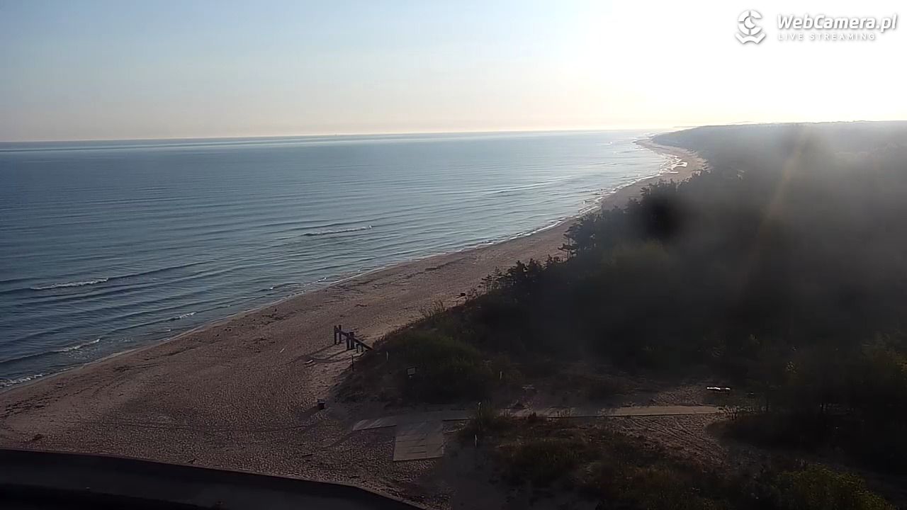 ROWY - widok na plażę i morze - 20 maj 2026, 06:25