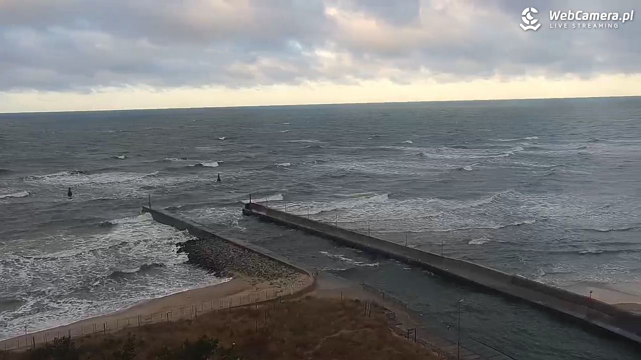 ROWY - widok na plażę i morze - 27 grudzień 2025, 14:05