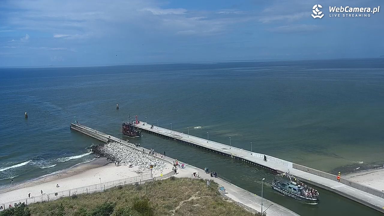 ROWY - widok na plażę i morze - 01 sierpień 2025, 14:04