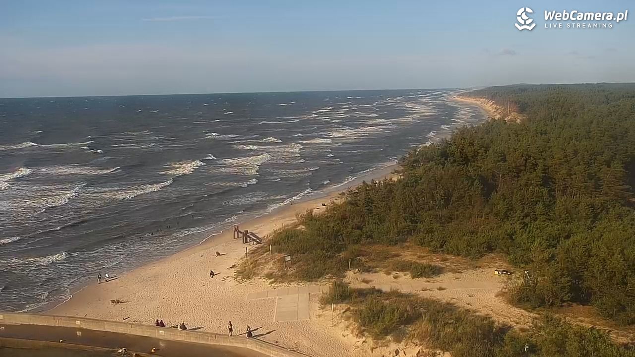 ROWY - widok na plażę i morze - 04 lipiec 2026, 18:29