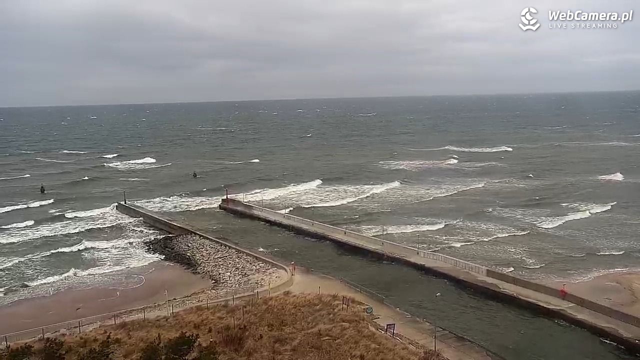 ROWY - widok na plażę i morze - 04 kwiecień 2026, 12:45