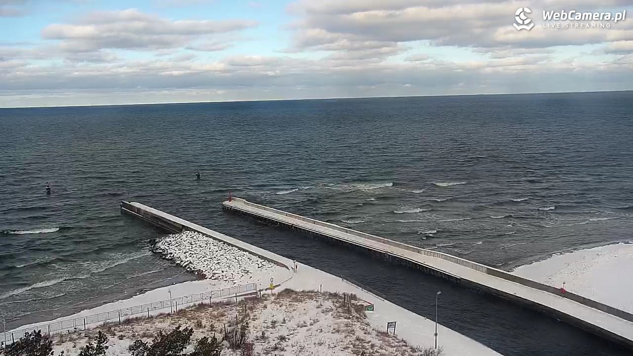 ROWY - widok na plażę i morze - 19 luty 2026, 12:20