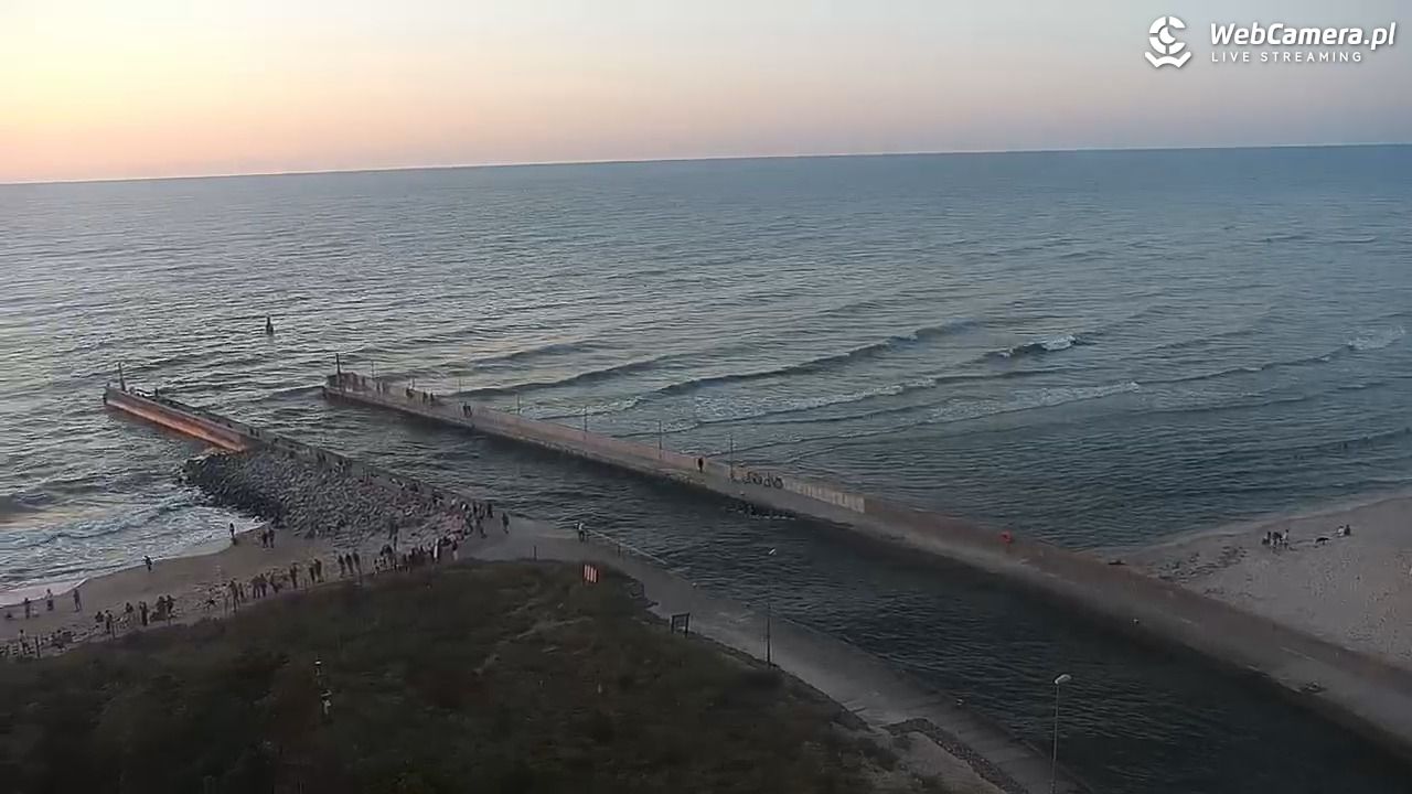 ROWY - widok na plażę i morze - 20 sierpień 2026, 20:02