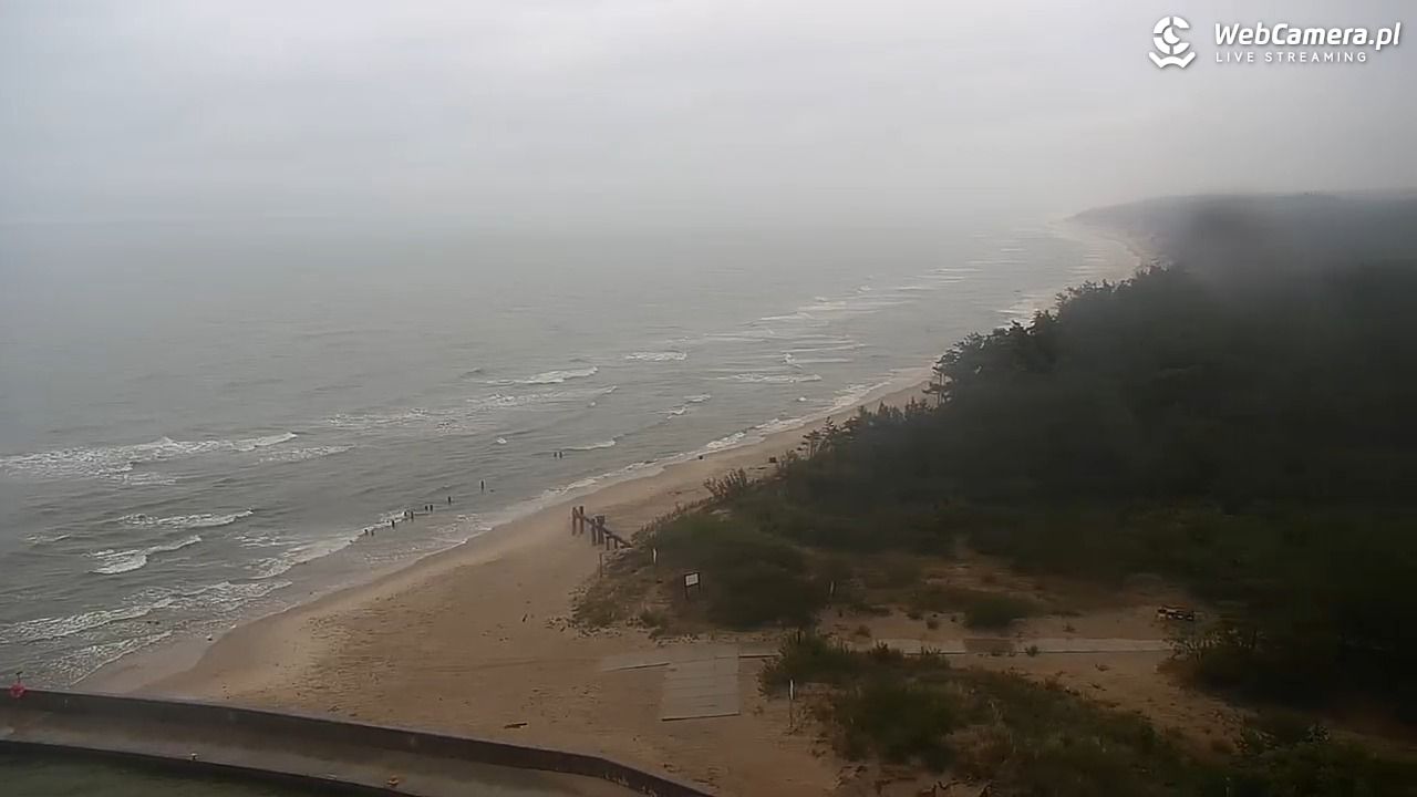 ROWY - widok na plażę i morze - 05 lipiec 2026, 07:58