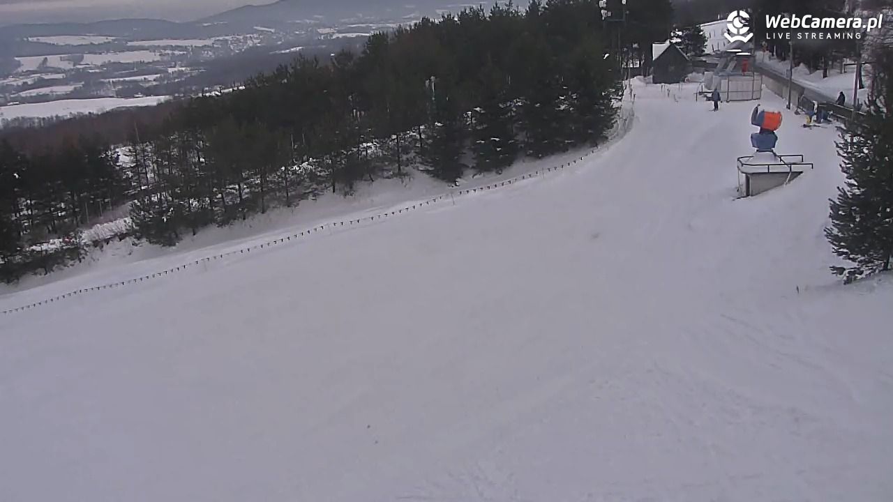 Gogołów Pod Dziedzicem - widok na stok - 16 styczeń 2026, 12:11