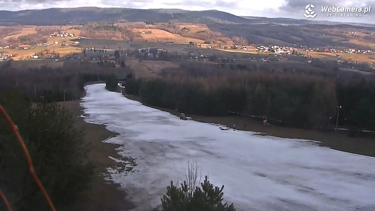 Gogołów Pod Dziedzicem - widok na stok - 02 marzec 2026, 10:25