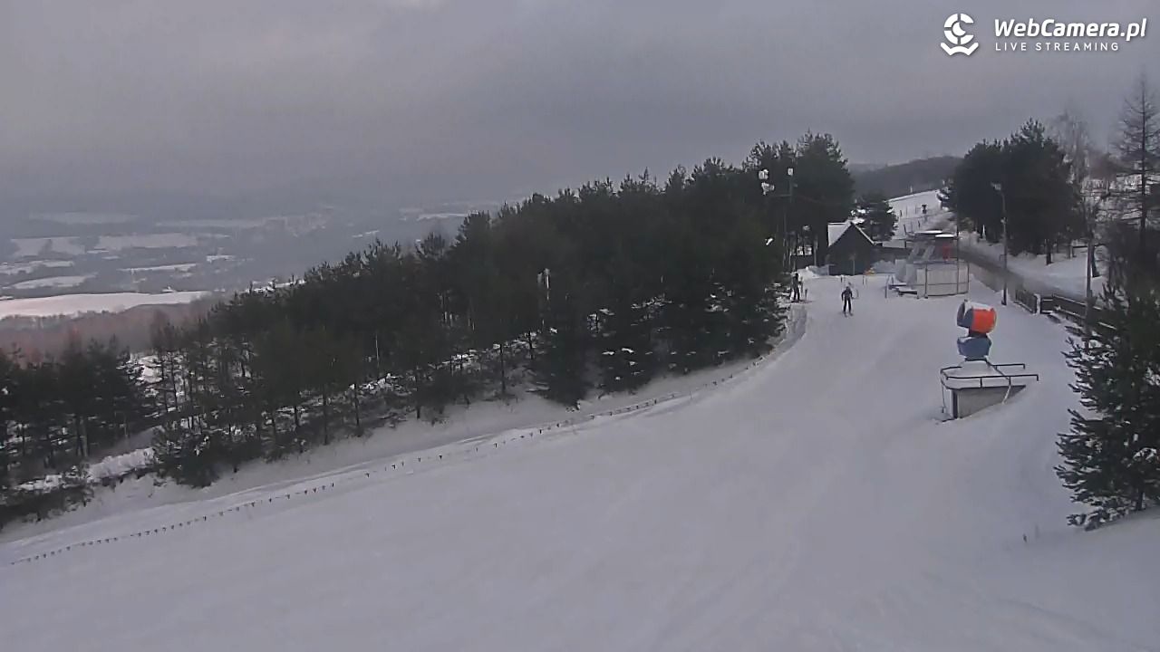Gogołów Pod Dziedzicem - widok na stok - 15 styczeń 2026, 12:17