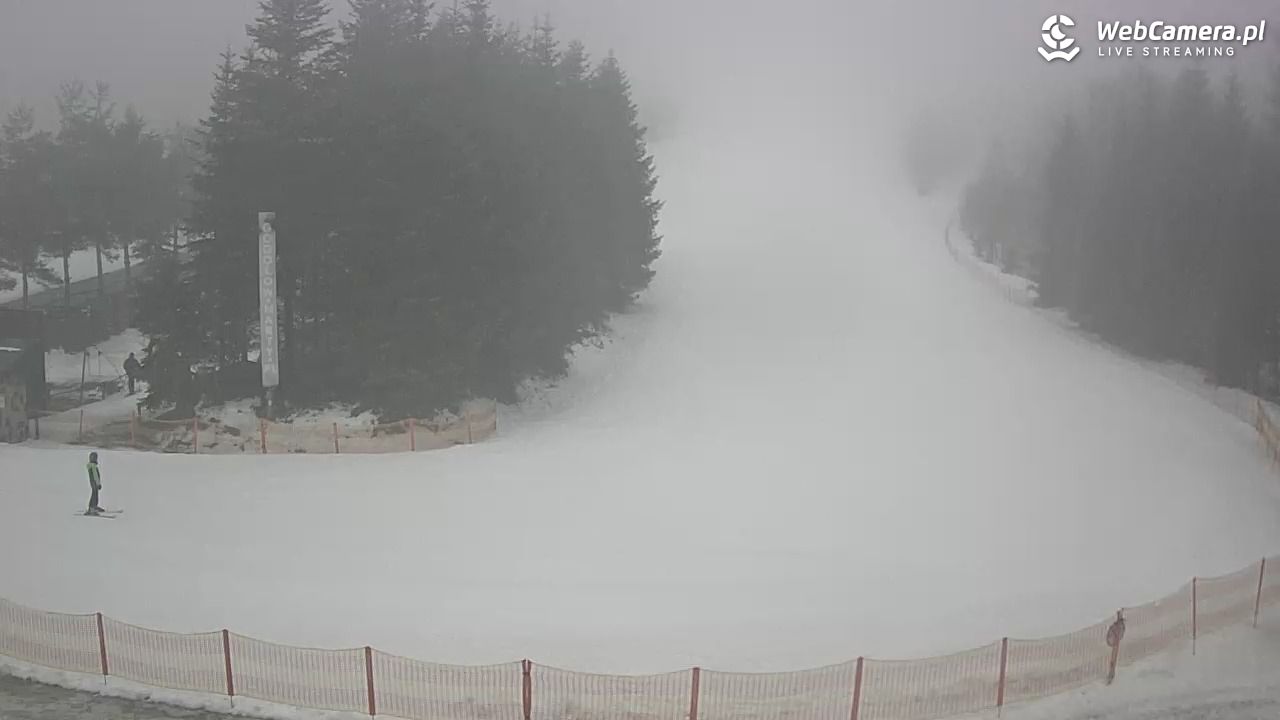 Gogołów Pod Dziedzicem - widok na stok - 29 styczeń 2026, 10:05